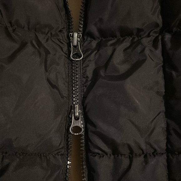 VTG Tommy Jeans Quilted Puffer Jacket US Ski Team Ribbed Cuffs/Collar Y2K - Picture 11 of 13